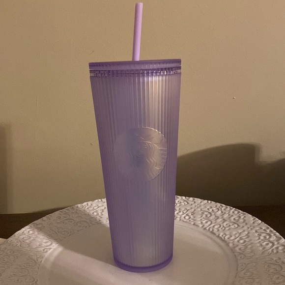 Starbucks Other - NWT Starbucks 24 oz Purple iridescent Tumbler